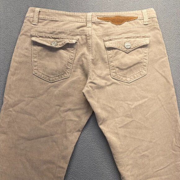 BCBGMAXAZRIA Women's Corduroy Pants Size 29,Beige,Stretch - Picture 9 of 14